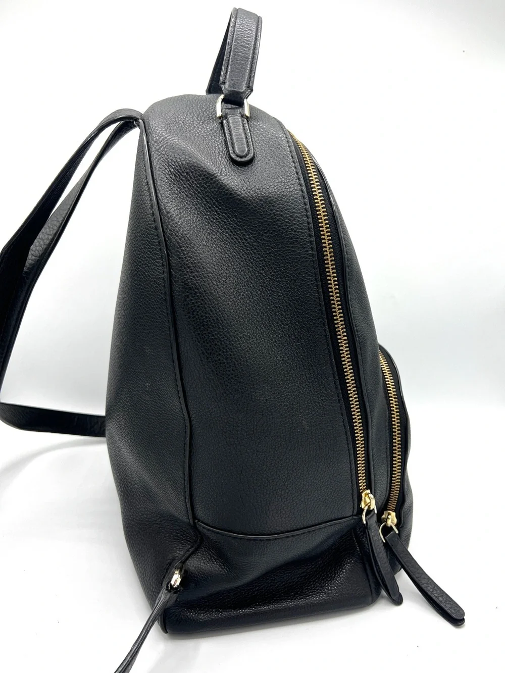 Kate Spade Jackson Large Backpack – Black Leather